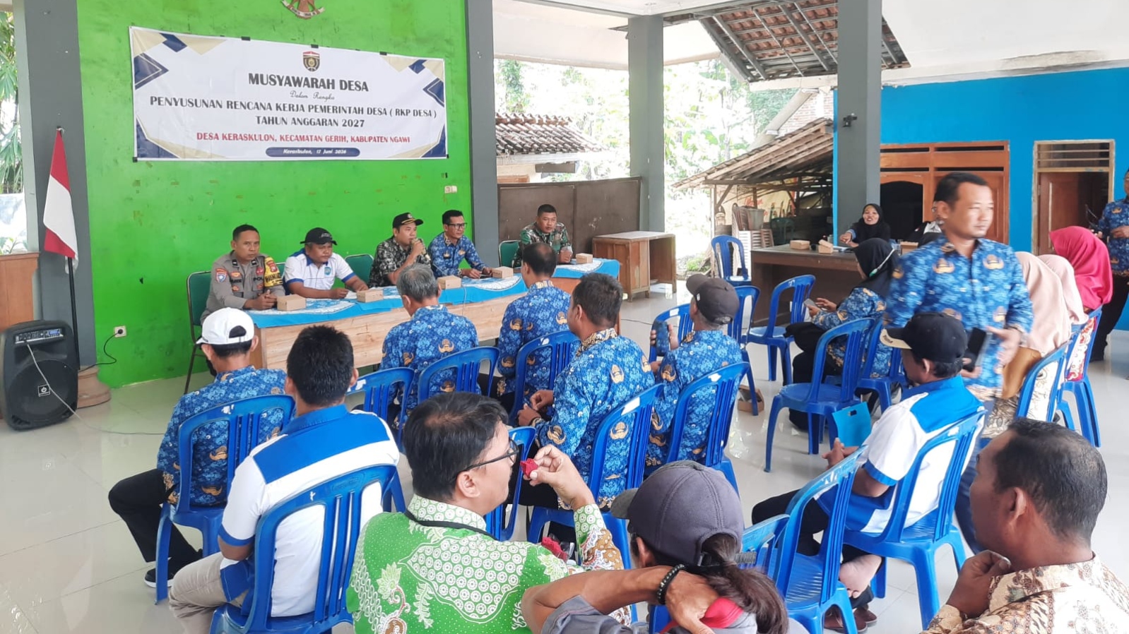 Musrenbangdes Keras Kulon: Babinsa Tekankan Transparansi dan Antisipasi Kebocoran Anggaran Desa